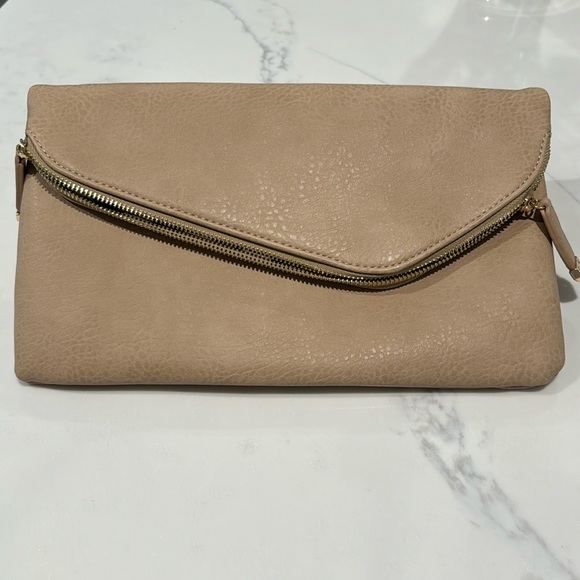 Clutch with zipper - Picture 1 of 5